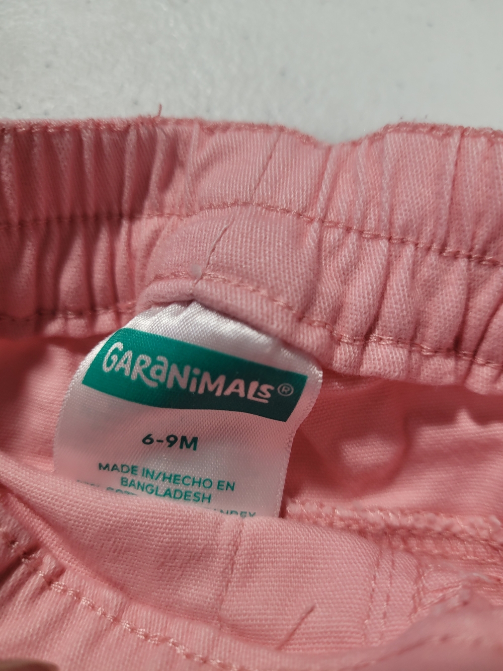 Garanimals Light Pink Girls' Stretch Leggings - Picture 2 of 3